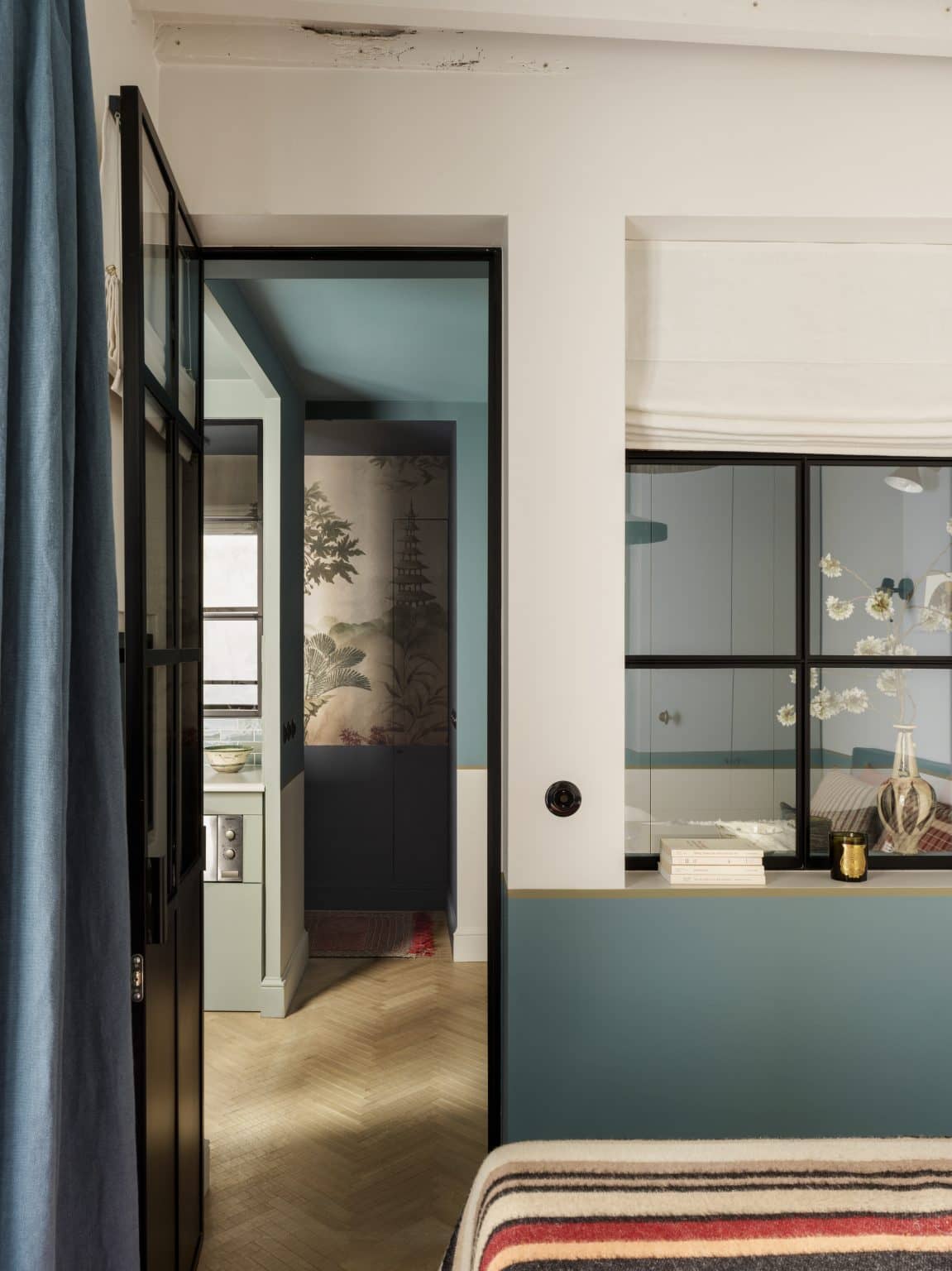 interieur marianne evennou bleu parquet
