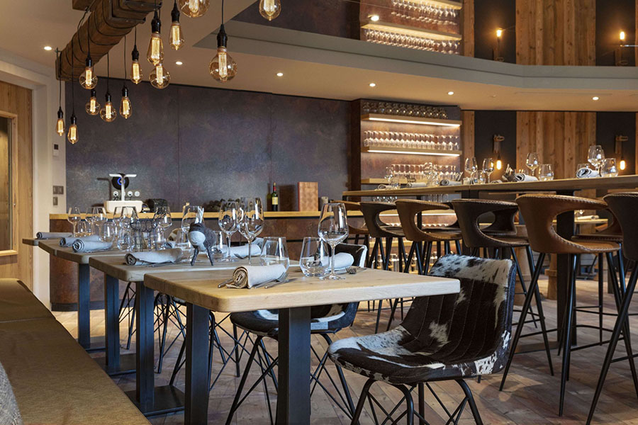 restaurant ferme d'hubert hotel aux grandes rousses