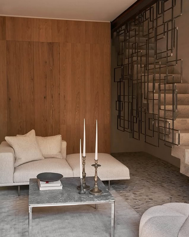 aménagement d'un salon contemporain dans l'Aude