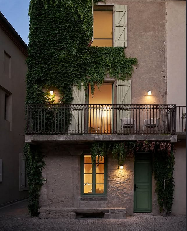 rénovation d'une maison ancienne de caractère à Lagrasse dans l'Aude