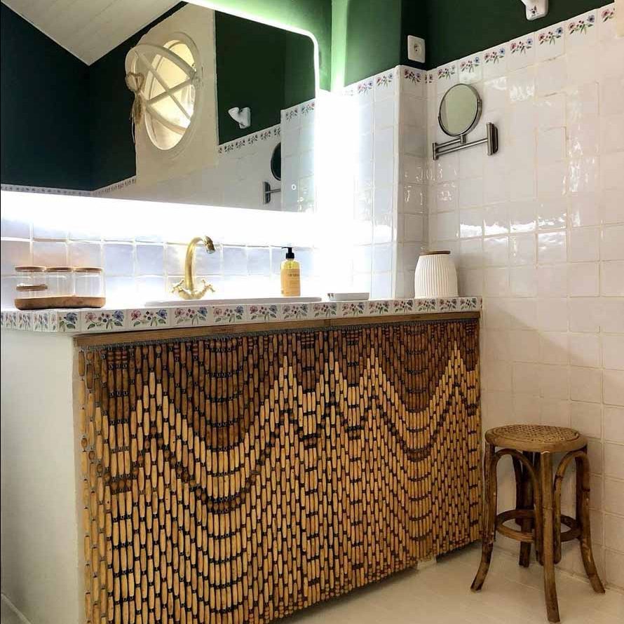 salle de bain provençale en Arles