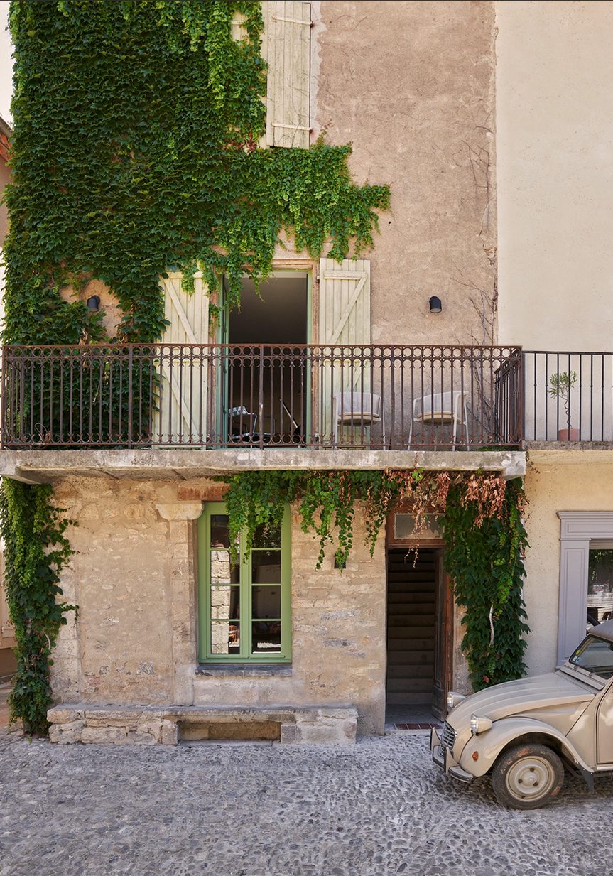 Rénovation d'une maison ancienne médiévale à Lagrasse dans l'Aude